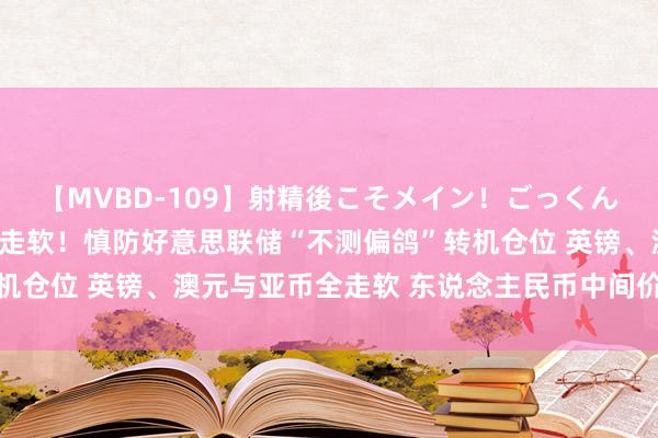 【MVBD-109】射精後こそメイン！ごっくん凄テク8時間 好意思元走软！慎防好意思联储“不测偏鸽”转机仓位 英镑、澳元与亚币全走软 东说念主民币中间价上调183点